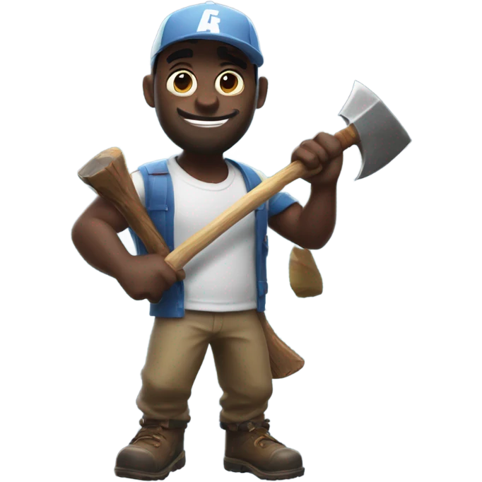 Diddy with Fortnite pick axe  emoji