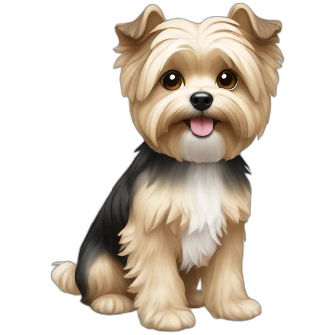 Morkie emoji