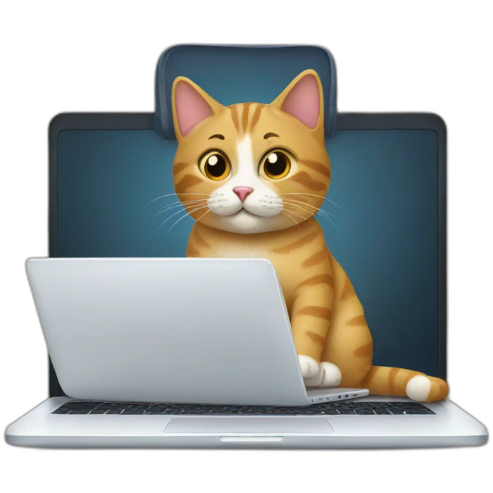 cat-on-laptop emoji