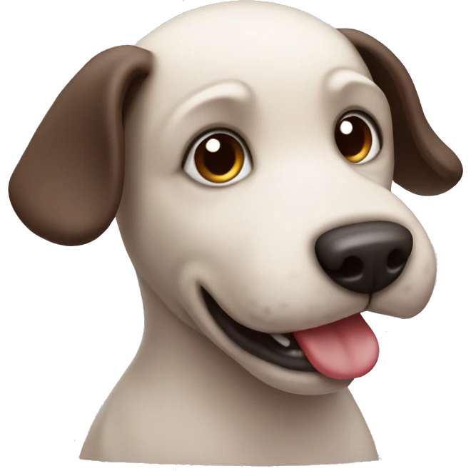 Dog puppy CAKE emoji