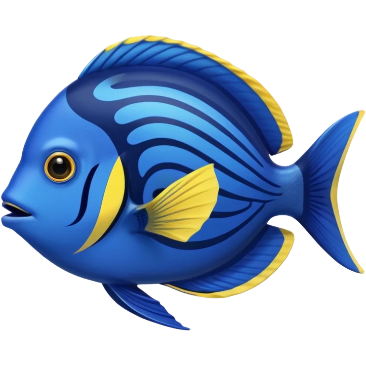 blue tang fish emoji