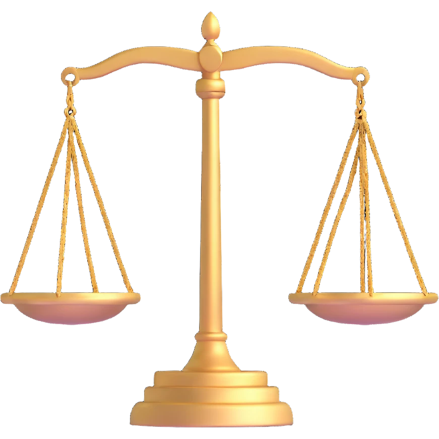 scales of justice emoji