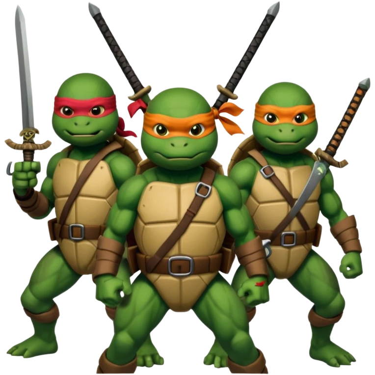 Teenage Mutant Ninja Turtles emoji