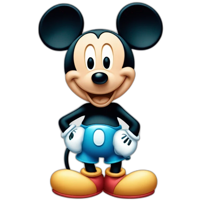 Mickey mouse from Disneyland Paris 30th anniversary  emoji
