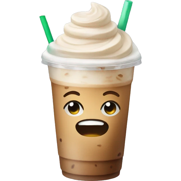 iced latte emoji