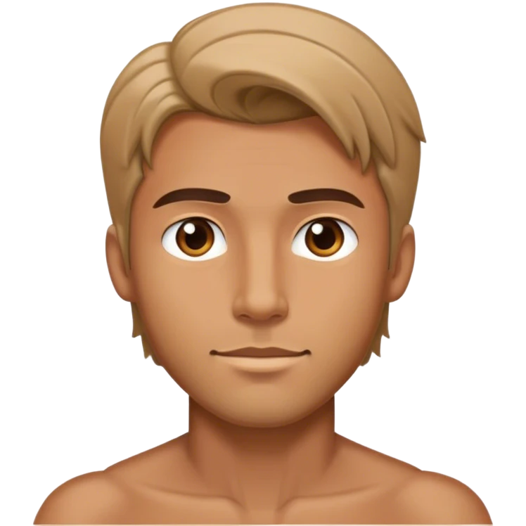 Handsome man blunt  emoji
