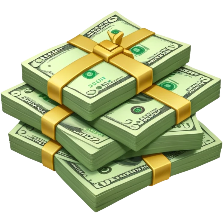 Wad of cash emoji