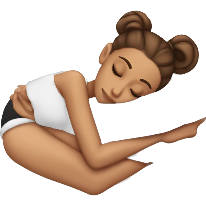 Ariana Grande sleeping emoji