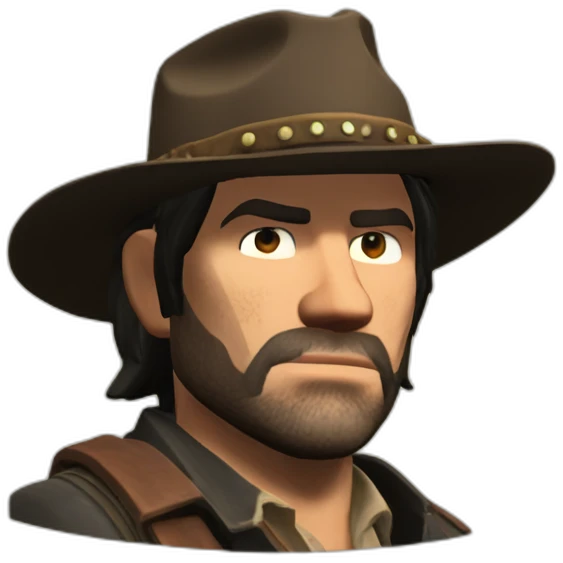 John Marston read dead redemption 2 emoji
