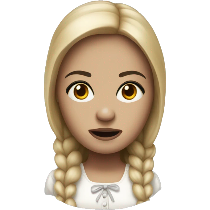 Annabell doll horror movie emoji