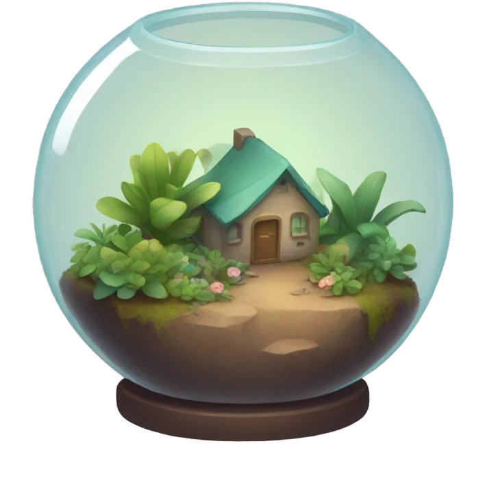 cozy terrarium emoji