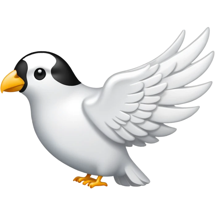 White left wing emoji emoji