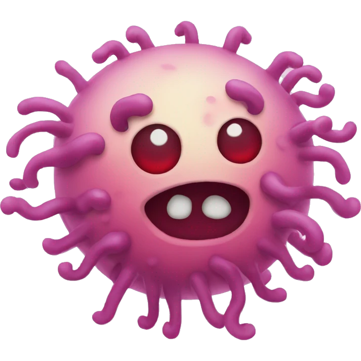 dying bacteria emoji