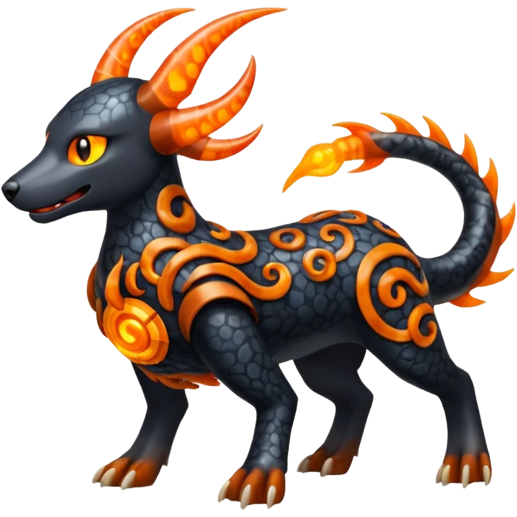 Oceanic Hydrothermal Hydroelectric Whirly Camerupt-Houndoom-Wailmer-fusion-hybrid (full body) emoji