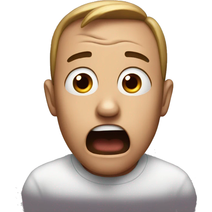 scared emoji