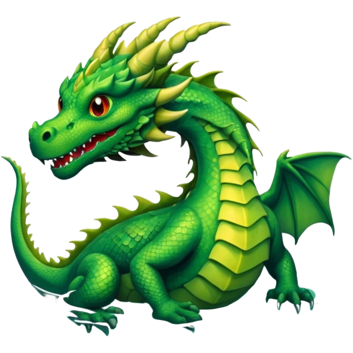 dragon in the waterrrrr emoji