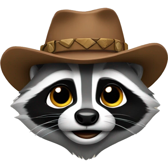 western racoon emoji