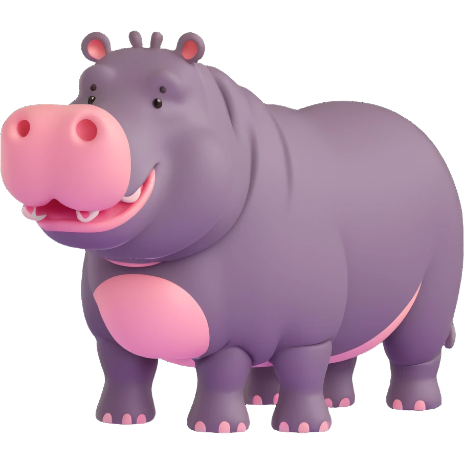 Hippo emoji