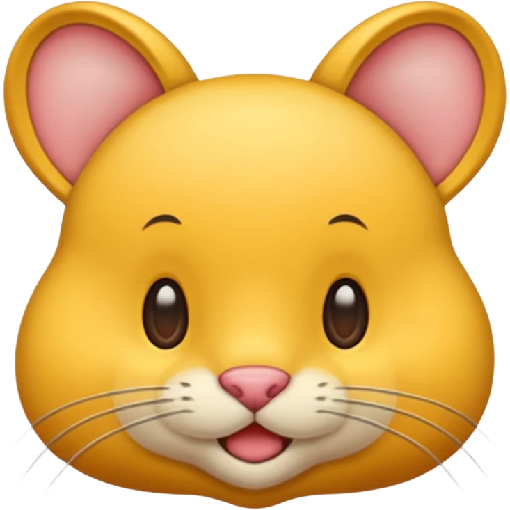 Шоколадный кот ловит мышь. emoji