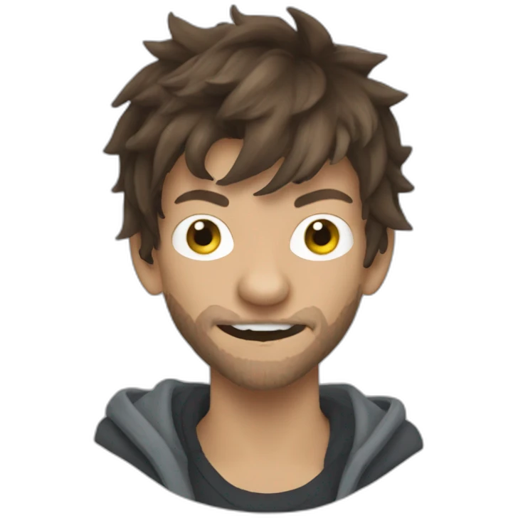 Louis Tomlinson werewolf emoji