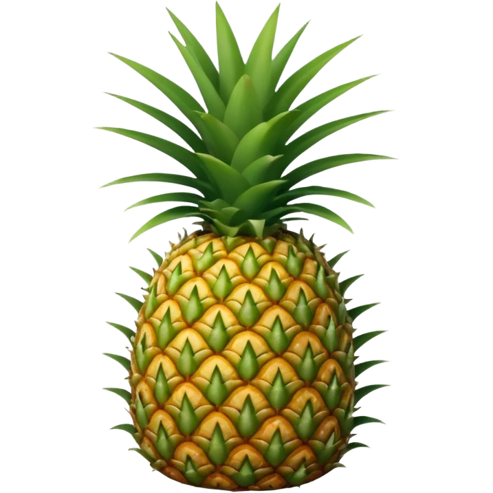 pineapple plant with ground emoji