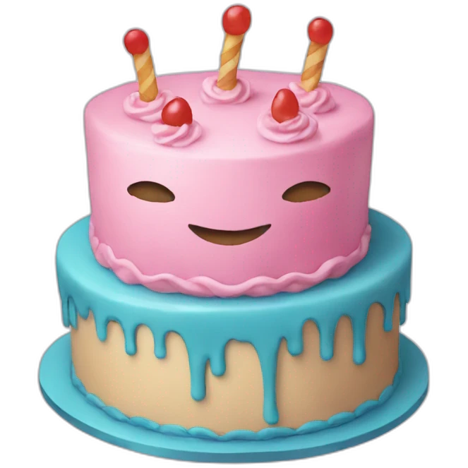 dancing cake emoji