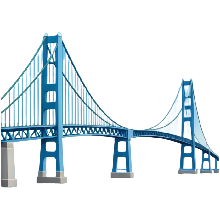 Mackinac Bridge emoji