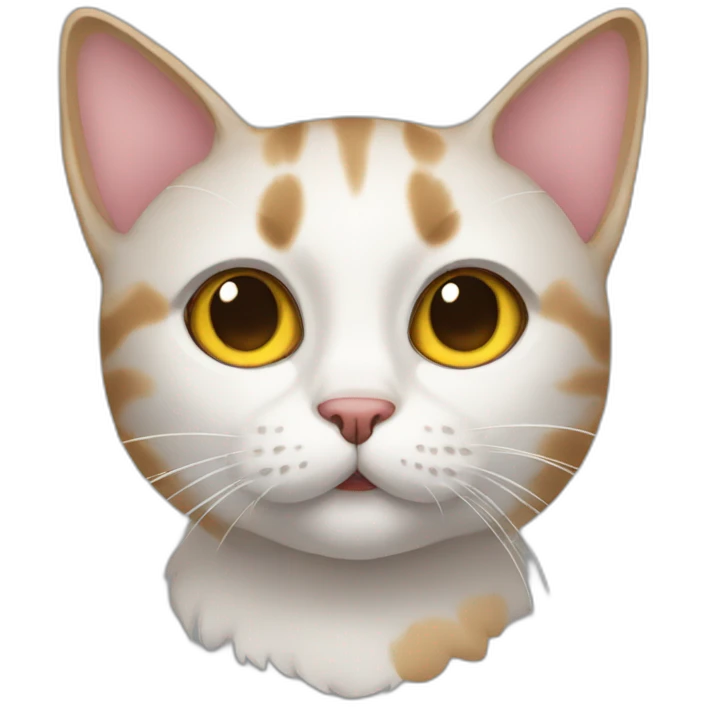 Cat whith classes emoji