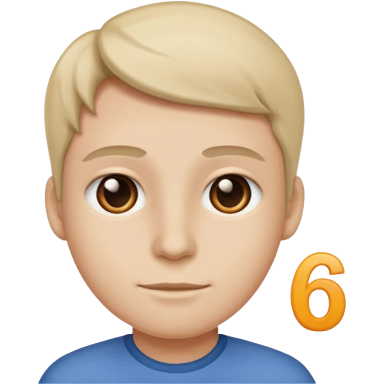 Make a person say 61 emoji