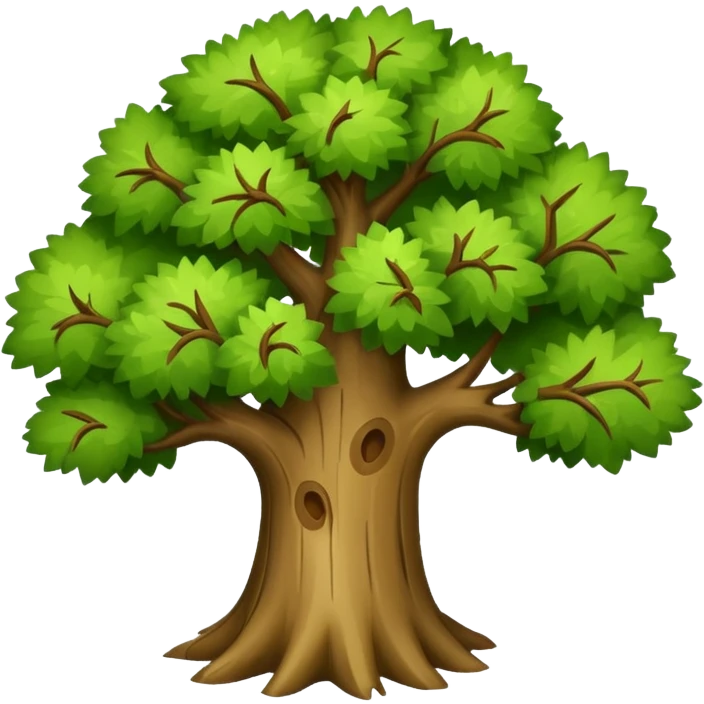 single big Tree with branches  emoji