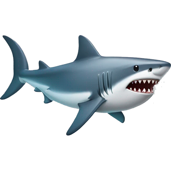 shark with rugby ball emoji
