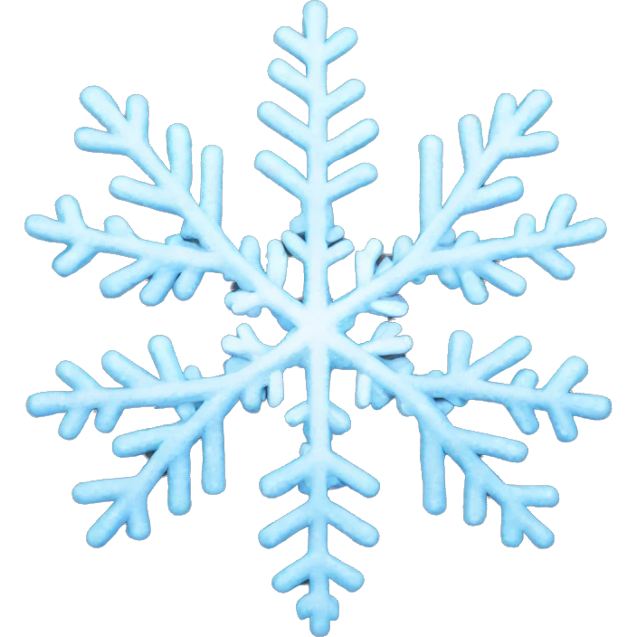 Snowflake emoji
