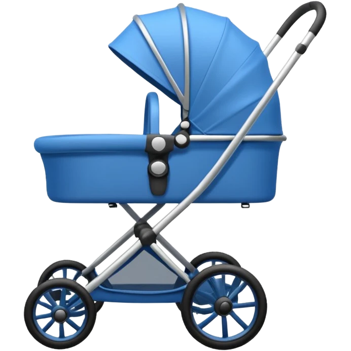 blue stroller emoji