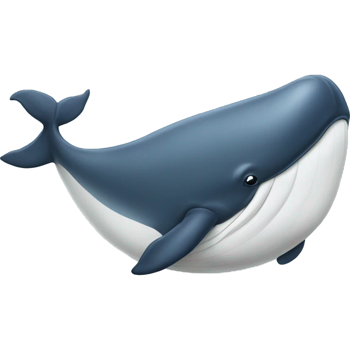 fully clothed whale emoji