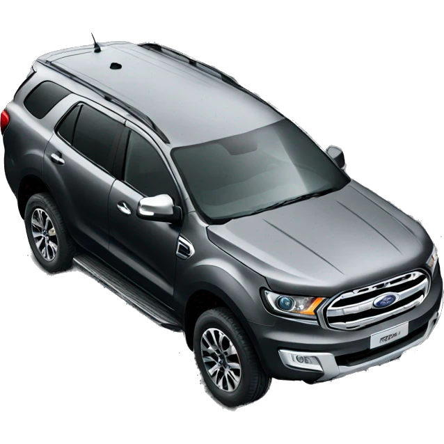 Black ford endeavour emoji