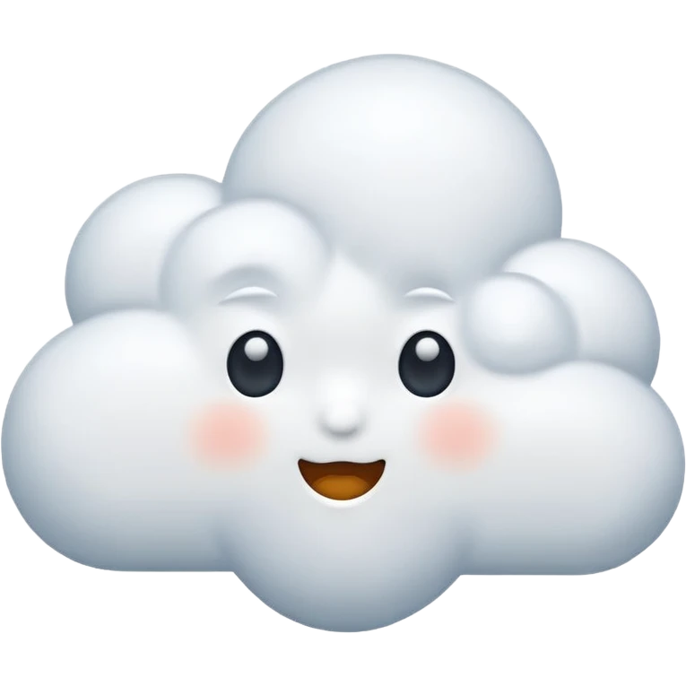 snow cloud emoji