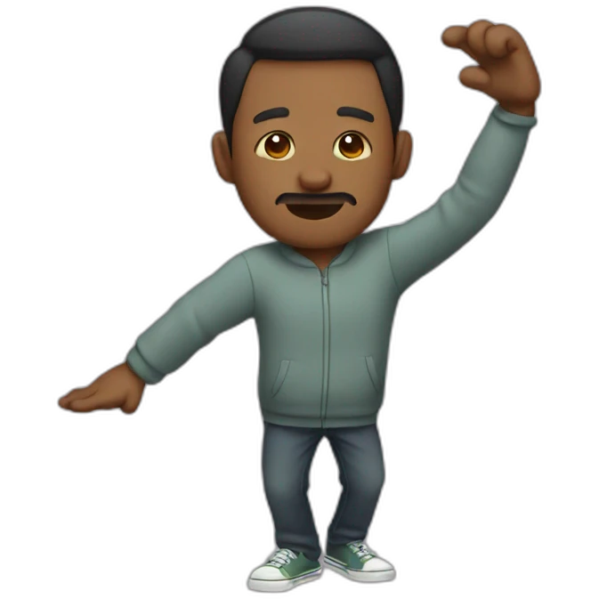 Man Who dab emoji