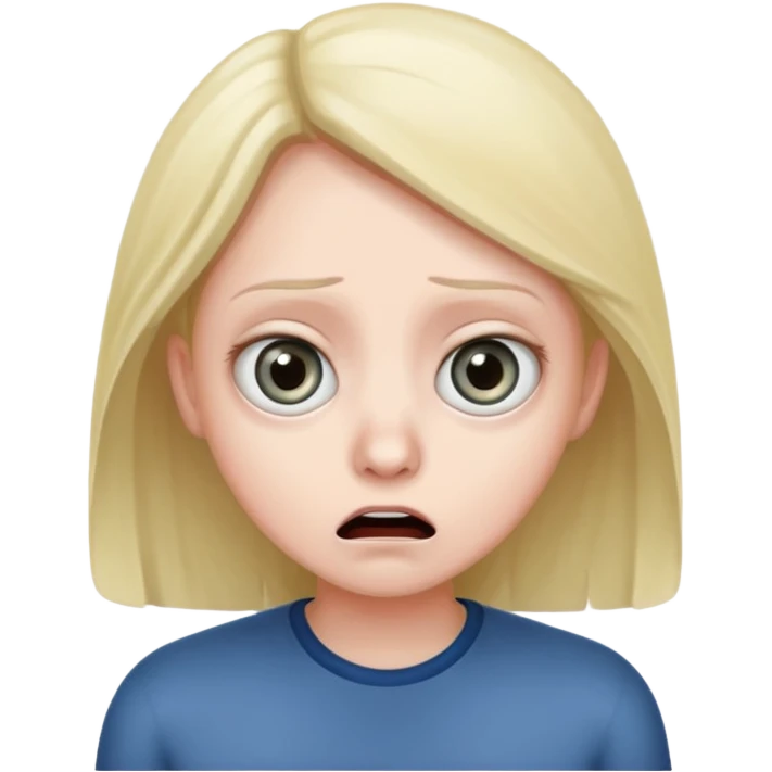 Scared emoji