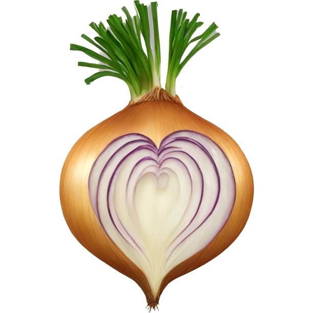 ONION HEART emoji