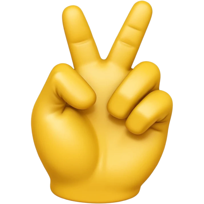 A 3D Apple-style yellow hand emoji, closed fist with thumb pointing backward over the shoulder direction, smooth rounded shape, shiny surface, clean minimal background. AND MOTİON LİNE emoji