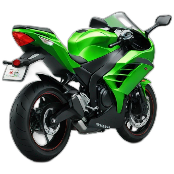 Kawasaki ninja emoji