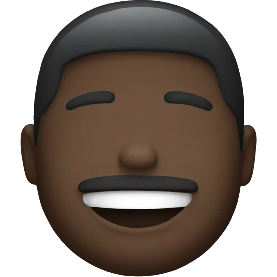Fat black emoji emoji