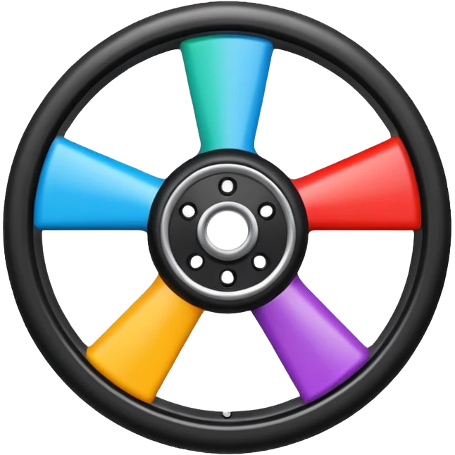 randomizer wheel spinner emoji