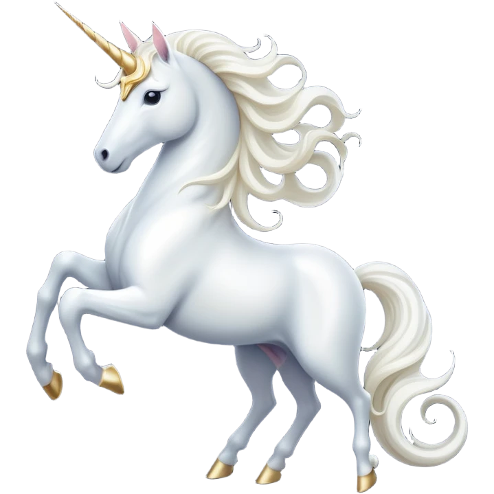 cinematic-beautiful-white-unicorn-emoji,-poised-and-regal,-with-a-slender,-ethereal-form-draped-in-a-pristine-white-color,-a-flowing-mane-and-tail,-and-a-white,-spiraled-horn-that-radiates-pure-light,-simplified-yet-sharp-and-majestic,  emoji