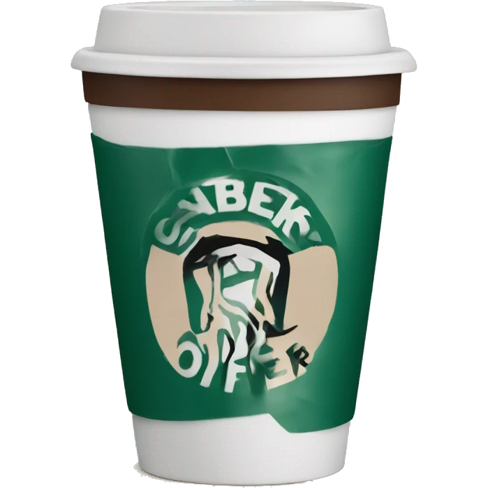 starbucks coffee cup emoji