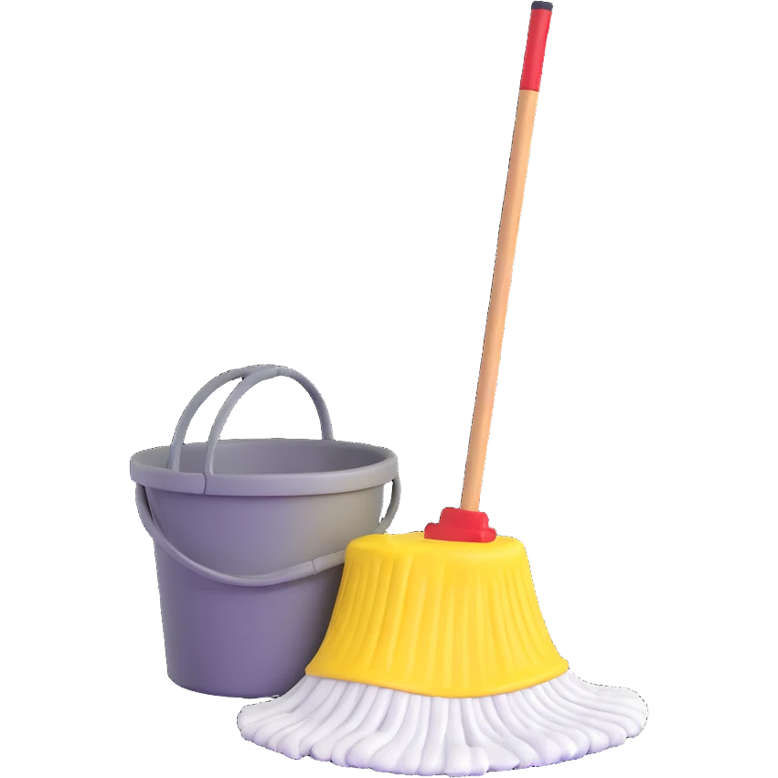 mop and bucket emoji