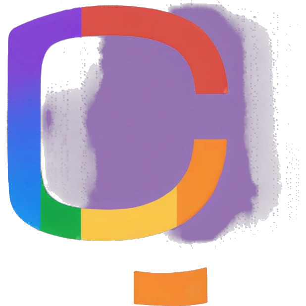 Letter P, Letter C, pride flag emoji