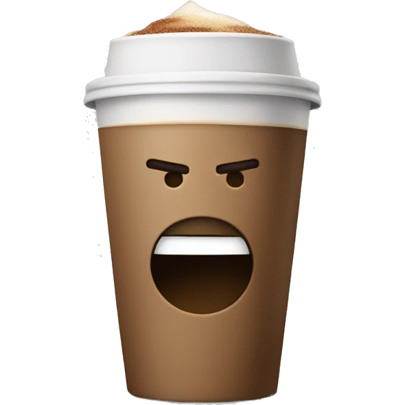 coffee as warrior emoji