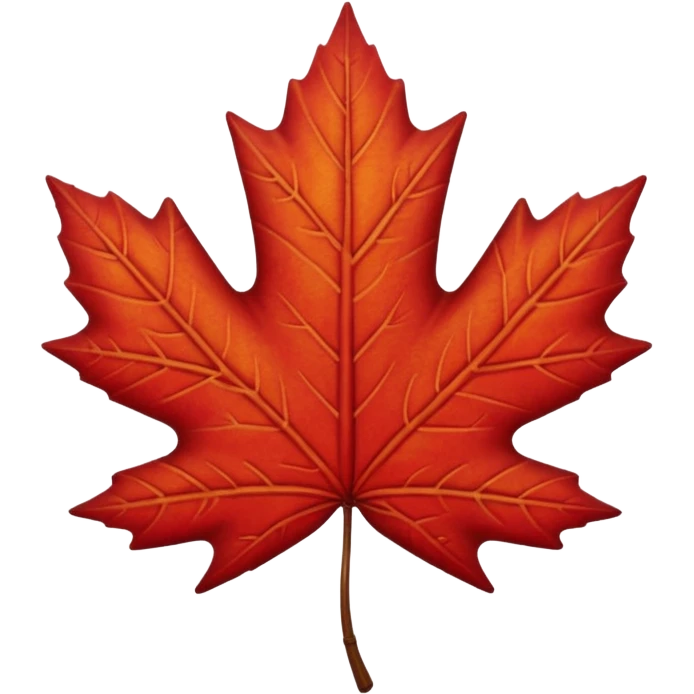 Maple leaf emoji