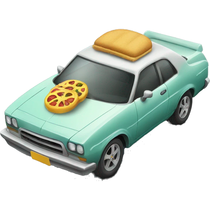 Car eat emoji